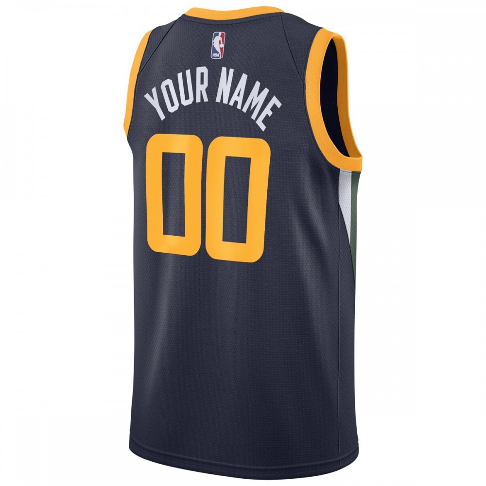 Utah Jazz Swingman Custom Jersey Navy - Icon Edition-Pro Kit Vault | Brand New 26/27 Sports Jerseys